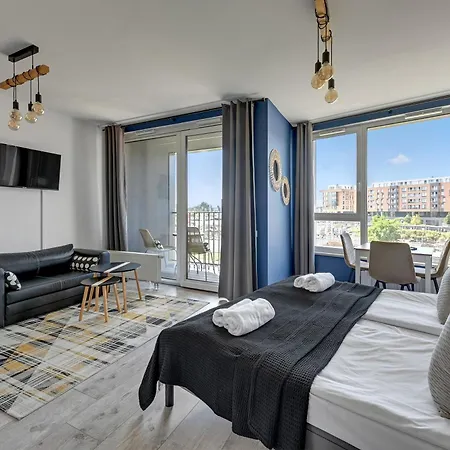 דירה Chlebova Riverside & Gym By Downtown *
