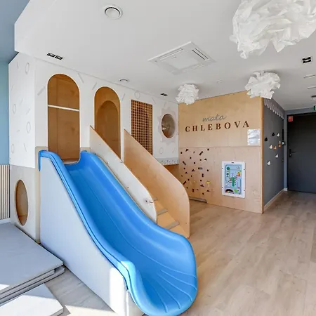 דירה Chlebova Riverside & Gym By Downtown